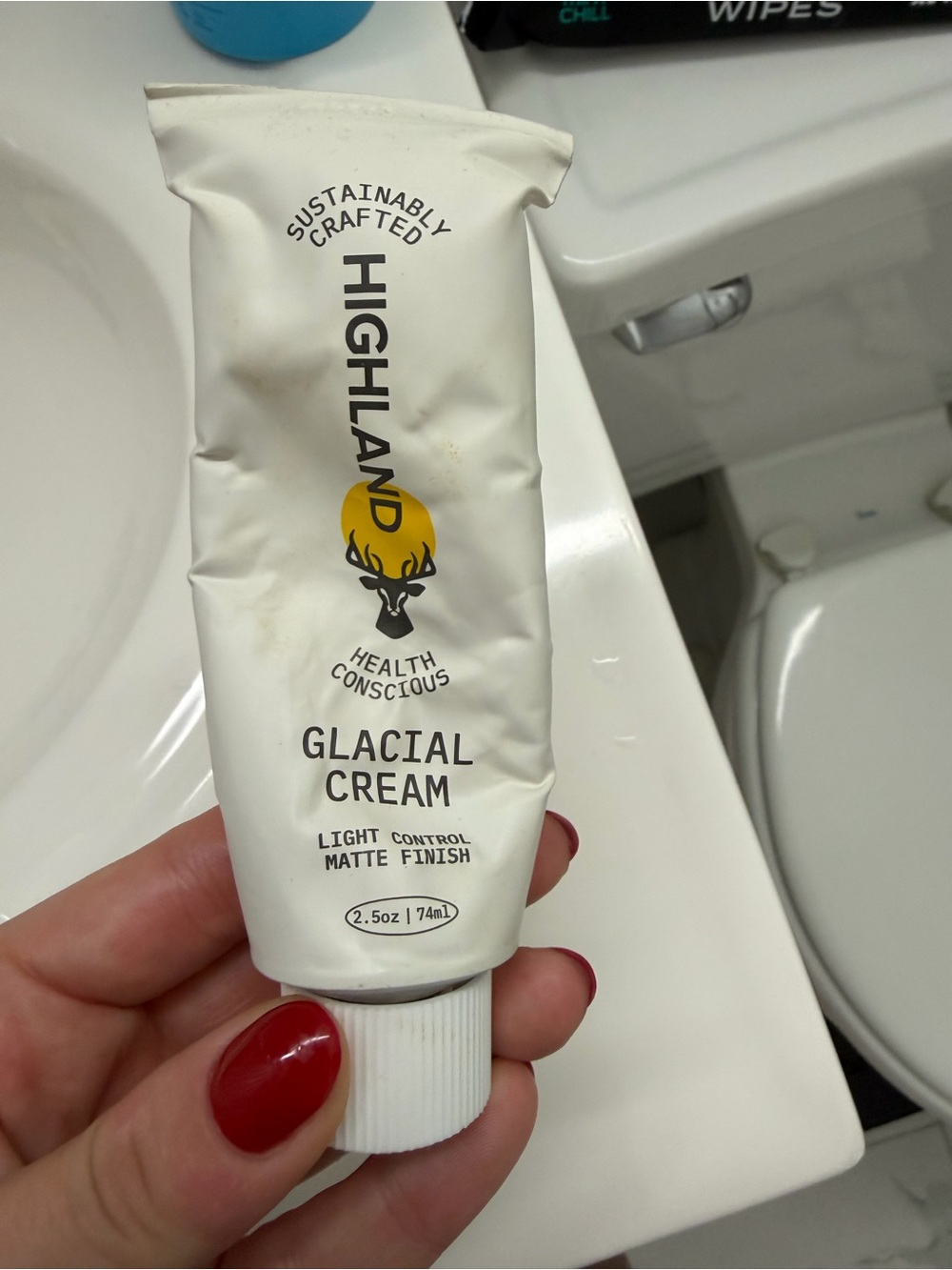 Glacial Cream Light Control Matte Finish - White